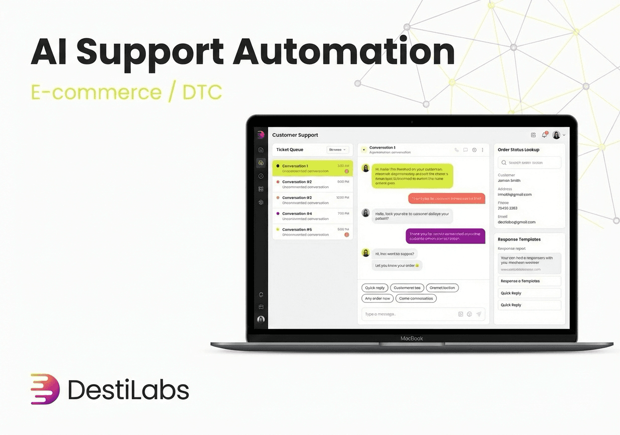 AI Support Automation for CPG Portfolio