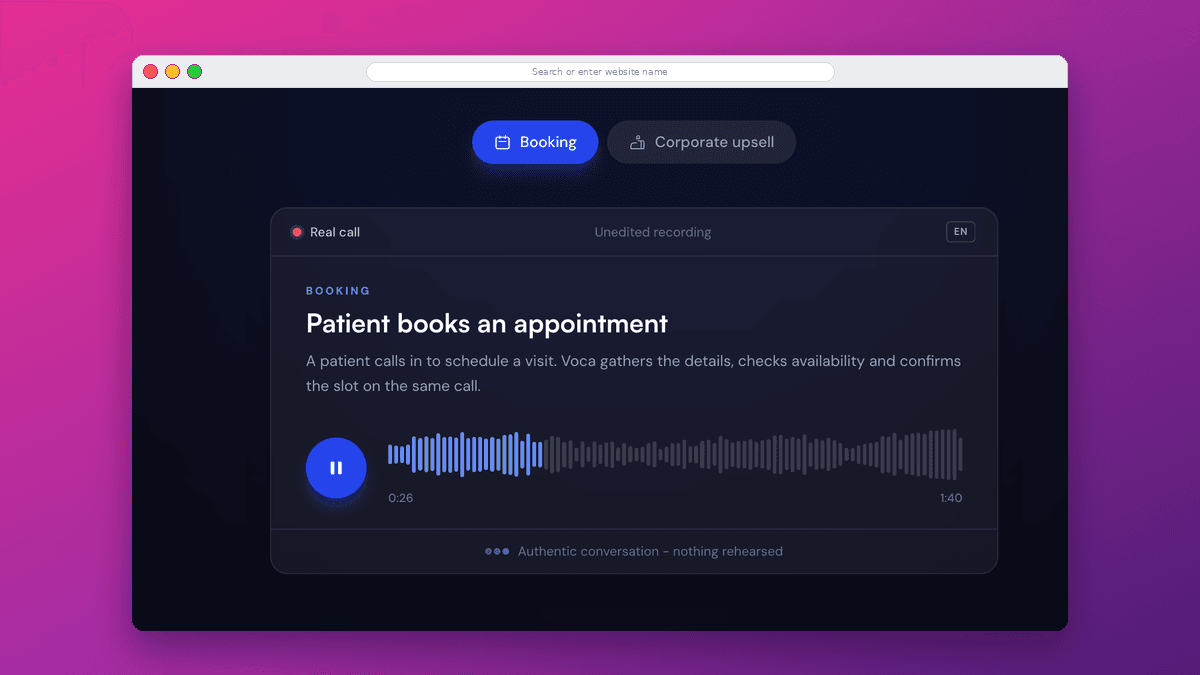 Low-latency open-source voice bot platform