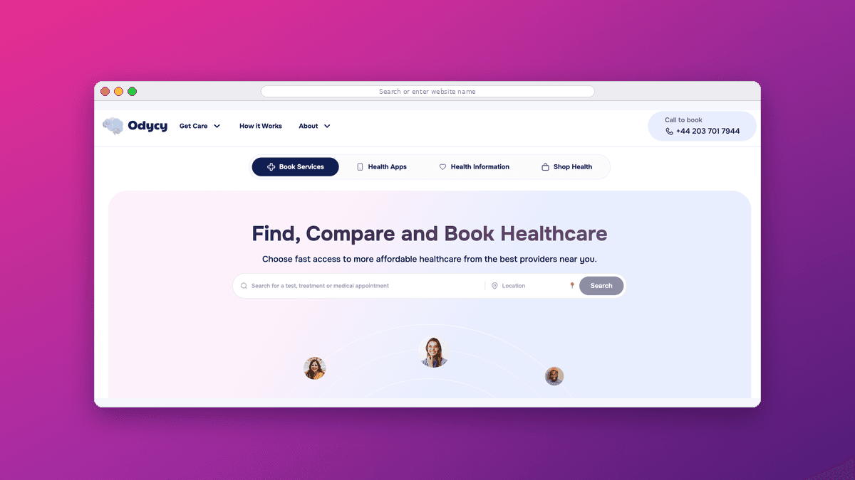 Patient Booking AI for Odycy