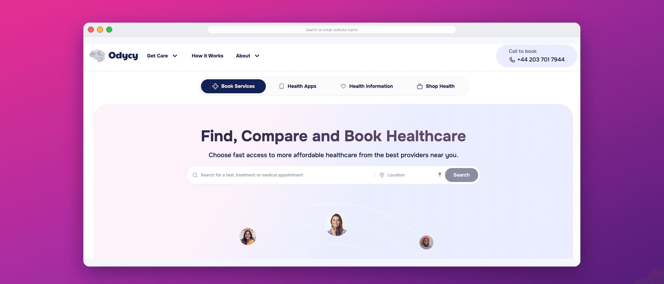 Patient Booking AI for Odycy