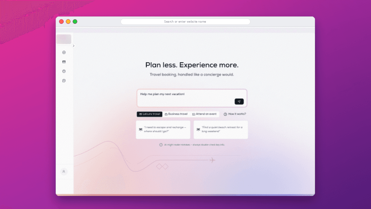 AI Travel Planning Platform — MVP for Pre-Seed Round